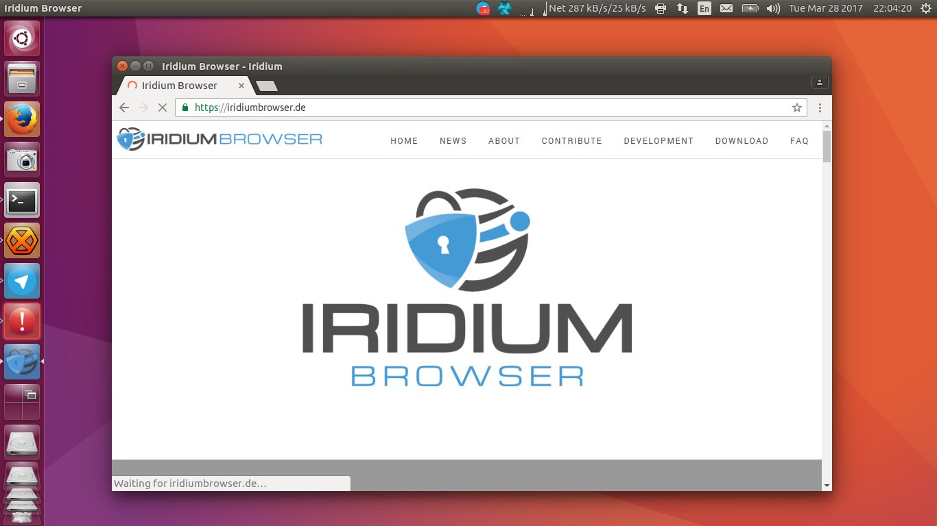 Iridium Browser Alternatives