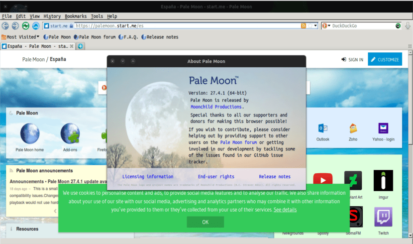 Pale Moon Alternatives