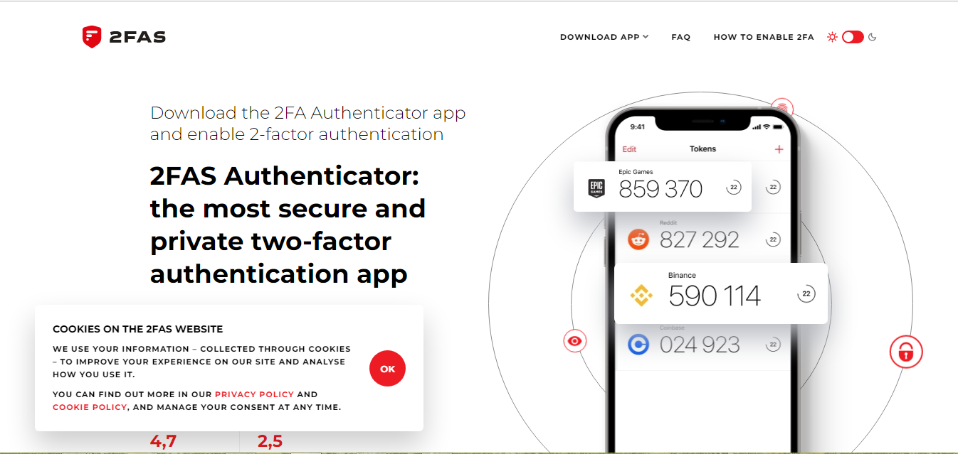 2FA Authenticator (2FAS) Alternatives