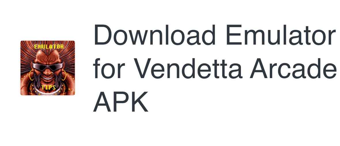 Emulator for Vendetta Arcade Alternatives