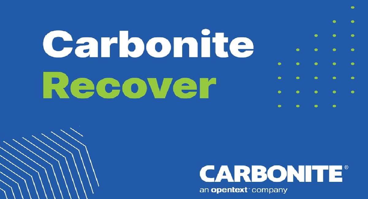 Carbonite Disaster Recovery Alternatives