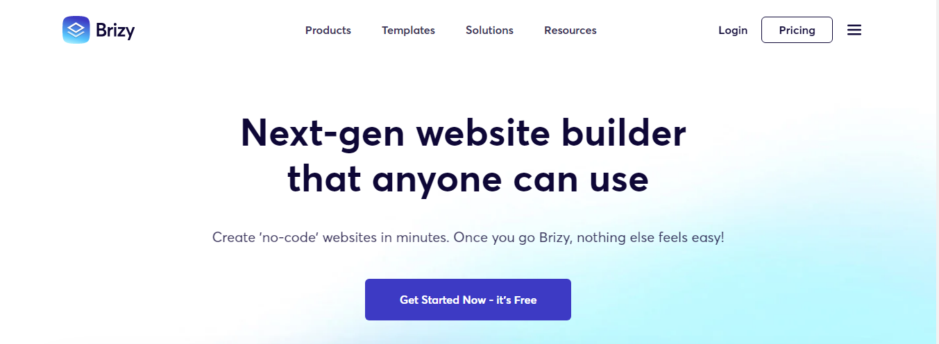 Brizy – Page Builder Alternatives
