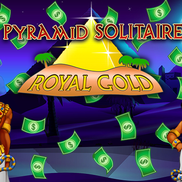 Pyramid Solitaire Royal Gold