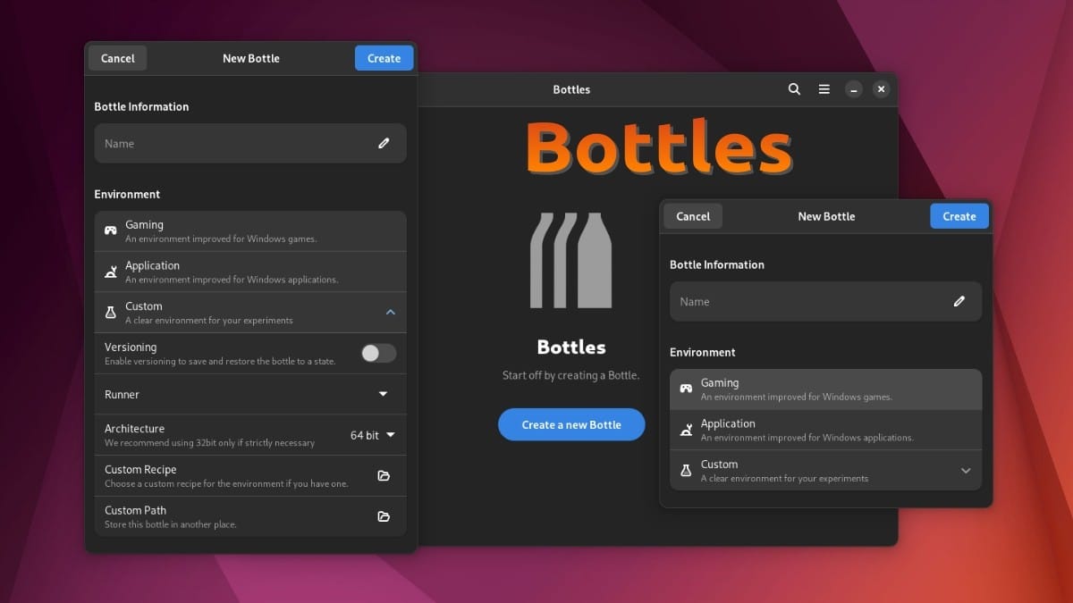 Bottles Software Alternatives