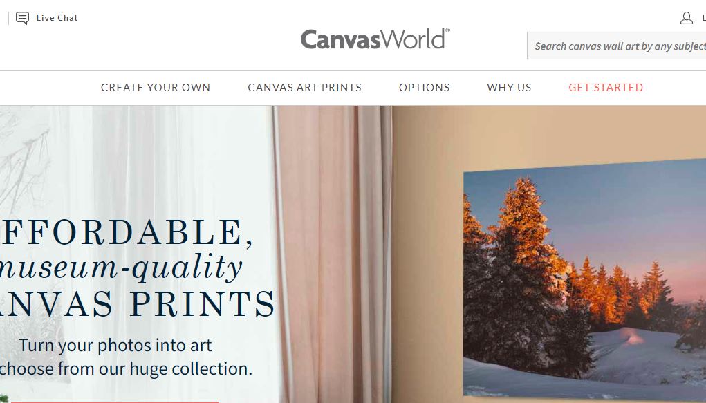 Canvas World Prints Alternatives