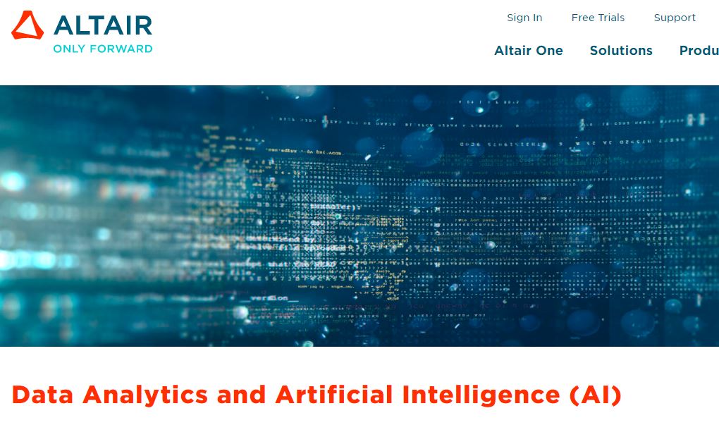 Altair Data Analytics and AI Alternatives