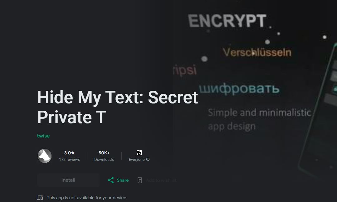 Hide My Text: Secret Private Text Message Alternatives