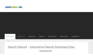 Rapidshare Search Shared Files