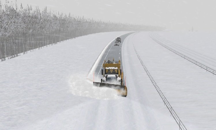 Snow Plowing Simulator