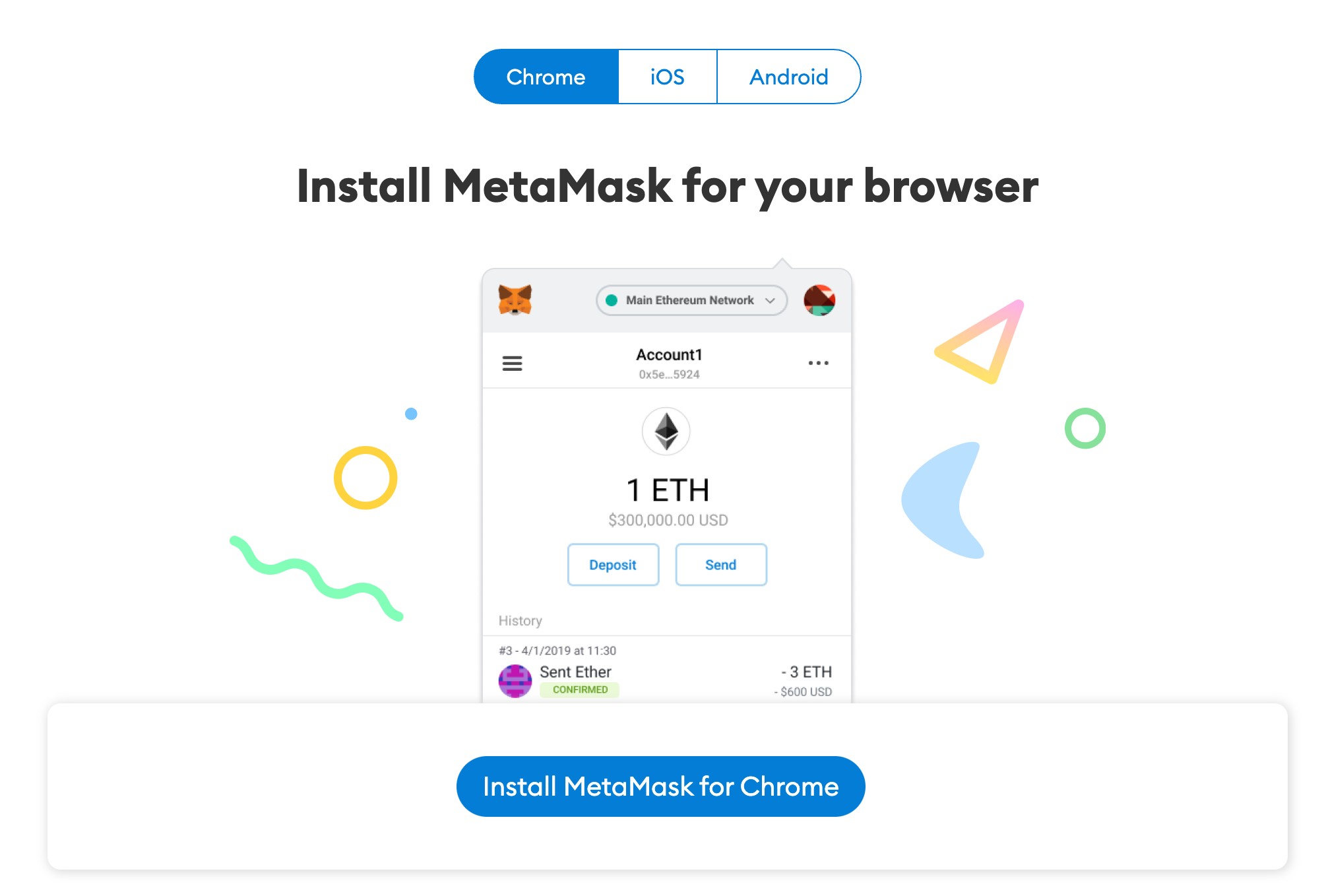 Install MetaMask